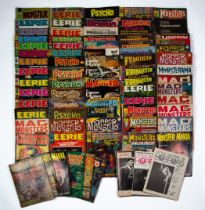 A large quantity of CREEPY/HORROR, comics/magazines, 1960S onwards, various publications to include,