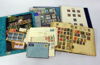 STAMPS-SMALL MIXED LOT, comprising The Improved Postage Stamp Album (General Collection); a wallet