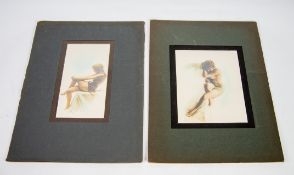 PASTIME NOVELTY CO, 1343 Broadway, New York, FOUR PHOTOGRAPHIC PRINTS of SEMI- NUDE FEMALE