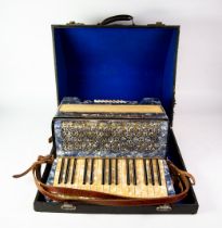 MATELLI VINTAGE PIANO ACCORDIAN, in original case