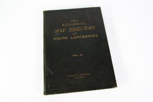James Bain - The Authentic Map Directory of South Lancashire, produced and Published by GEOGRAPHIA