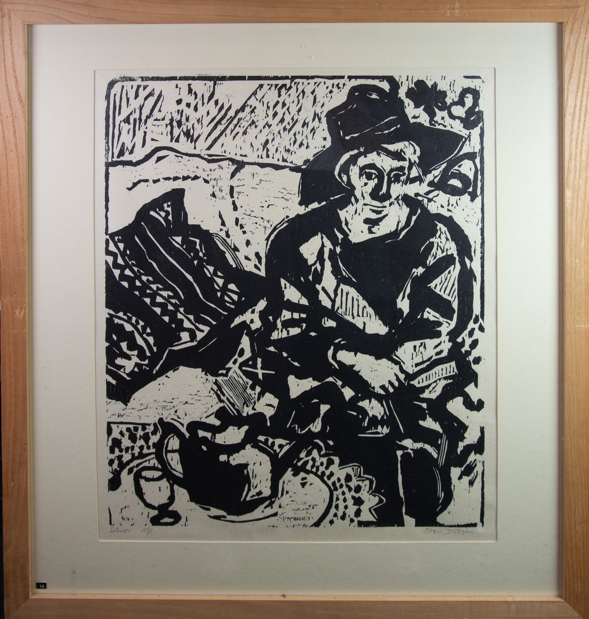 STANLEY DOBBIN (1932-2021) THREE SIGNED ARTIST PROOF WOOD CUTS ‘Nude’ 20” x 25” (50.8cm x 63.5cm) ‘ - Image 6 of 8