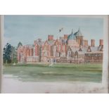 H R H CHARLES III (1948) ARTIST SIGNED LIMITED EDITION COLOUR PRINT ‘Sandringham’ (128/295) Signed