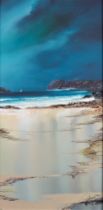 PHILIP GRAY (1959) ARTIST SIGNED LIMITED EDITION COLOUR PRINT ’Peaceful Shoreline II’ (154/195) with