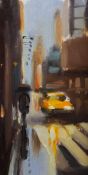 LIAM SPENCER (b.1964) OIL PAINTING ON BOARD 'New York Study' Signed with initials, titled & dated