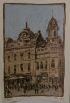 HAROLD RILEY (1934-2023) ARTIST SIGNED LIMITED EDITION COLOUR PRINT The Palace Theatre,
