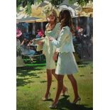 SHEREE VALENTINE DAINES (1959) ARTIST SIGNED LIMITED EDITION COLOUR PRINT ‘The Colour and Glamour of