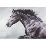 DEBBIE BOON (MODERN) ARTIST SIGNED LIMITED EDITION COLOUR PRINT ‘The Conqueror’ (45/95) with