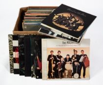 VINYL RECORDS. A quality collection of ALBUMS, mixed genre, artists to include THE POGUES, MEATLOAF,