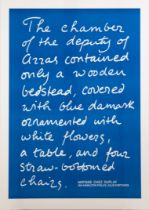 IAN HAMILTON FINLAY (1925-2006) TWO UNSIGNED AND UNFRAMED COLOUR PRINTS ‘Matisse Chez Duplay’