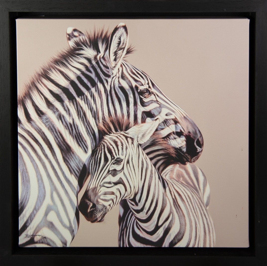 DARRYN EGGLETON (1981) ARTIST SIGNED LIMITED EDITION COLOUR PRINT ‘Two of a Kind’ (49/195) no - Image 2 of 2