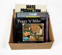 VINYL RECORDS. Peggy ‘n’ Mike - Seeger Sing, Argo, ZDA 80. Mass Production - In the Purest Form,