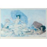 AFTER SIR WILLIAM RUSSEL FLINT LIMITED EDITION COLOUR PRINT Rococo Aphrodite (531/850) 16” x 26” (