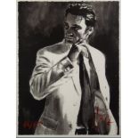 FABIAN PEREZ (1967) ARTIST SIGNED LIMITED EDITION PRINT FROM A MONOCHROME WATERCOLOUR ‘Study for