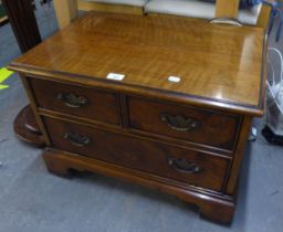 A WALNUT TV STAND