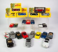 FIVE MAISTO AND ANOTHER MINT AND BOXED SUPERCAR AND SPORTSCARDIE-CAST MODELS, in vision boxes