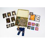 COINS: Royal Mint ‘World Savers’ medals, commemorative crowns, mid-20th century sixpences, ROAB