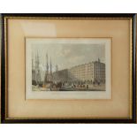 SIX NINETEENTH CENTURY COLOURED ENGRAVINGS RELATING TO LIVERPOOL: ST. PETER’S COLLEGE’ ST. GEORGE’