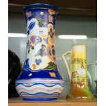 EARLY 20th CENTURY CARLTON WARE VASE 10 ¼" (26cm) high, also a 1930's ROYAL DOULTON (Burslem)