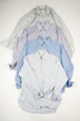 5 CHARLES TYRWITT GENTS and 6 OTHER SHIRTS; Simpson & Ruxton DRESS SHIRT with set of 5 metal dress