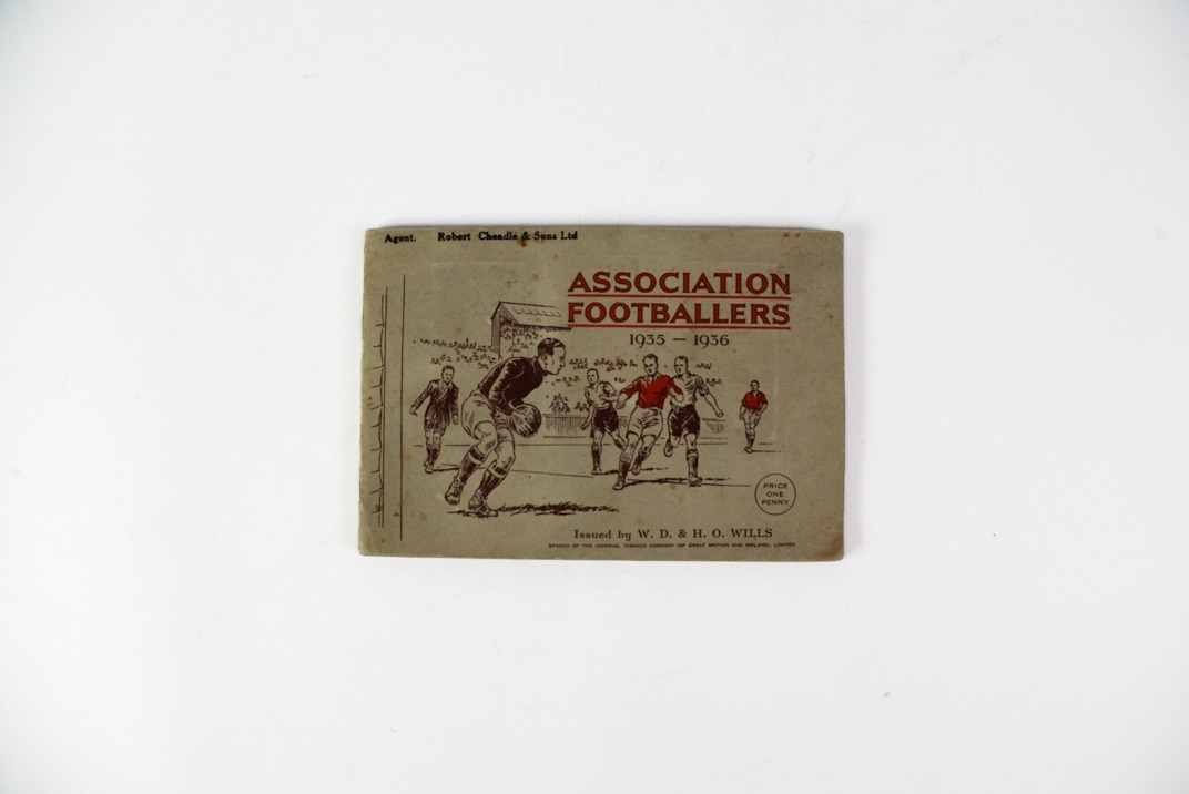 1935/36 ALBUM OF WD & HO WILLS FOOTBALLERS, 44 cards and WILLS CIGARETTE FOOTBALL CARDS AND