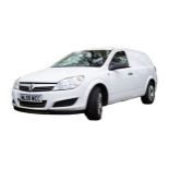 VAUXHALL ASTRA TWO-DOOR WITH HATCHBACK DIESEL VAN, 1686cc, APPROXIMATELY 130,000 MILES, FIRST