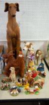 SELECTION OF APPROX 20 RESIN AND OTHER COMPOSITION BORDER FINE ARTS AND OTHER ANIMAL MODELS