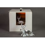 BOXED SWAROVSKI ANNUAL EDITION 1994 ‘INSPIRIATION AFRICA’- THE KUDU GLASS MODEL, with certificate,