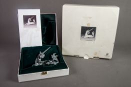 BOXED SWAROVSKI, ANNUAL EDITION 1996 ‘FABULOIUS CREATURES’- THE UNICORN, GLASS MODEL, with