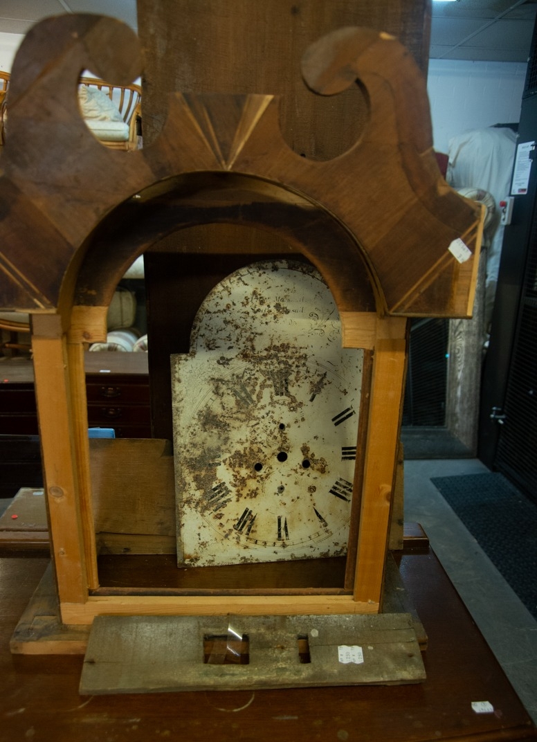 NORTH COUNTRY LONGCASE CLOCK CASE (FOR RESTORATION) - Image 2 of 2