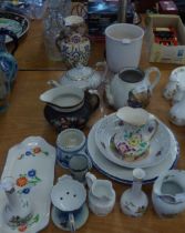 SELECTION OF VICTORIAN AND LATER CHINA WARES