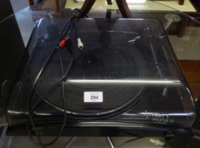 A RECORD TURNTABLE, 'PROFILE' ION