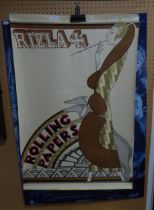 VINTAGE RIZLA POSTER 'ROLLING PAPERS' ANOTHER BRAM STOKERS DRACULA POSTER 'LOVE NEVER DIES' (2)