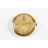 GENT'S BEUCHE GIROD, BIENNE, SWISSS 18ct GOLD WRISTWATCH wiht 17 jewels movement, circular