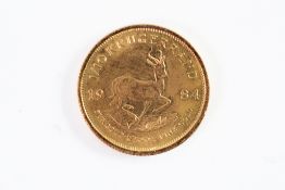 1/10th KRUGERRAND GOLD COIN 1984