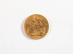 GEORGE V GOLD SOVEREIGN 1913 (VF)