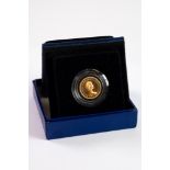 QUEEN ELIZABETH II 1979 BRILLIANT UNCIRCULATED GOLD SOVEREIGN, encapsulated and in Royal Mint blue