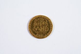 GEORGE III 1774 GOLD GUINEA, 8.4gms