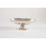 INTER-WAR YEARS SILVER PEDESTAL BON-BON DISH, Birmingham 1922, 3 oz