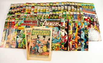 A large quantity of COMICS, almost exclusively MARVEL, SILVER AGE/BRONZE AGE, Giant-Size AVENGERS