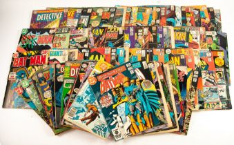 A large quantity of COMICS, almost exclusively DC, SILVER AGE/BRONZE AGE, mainly BAT-MAN, BAT-MAN