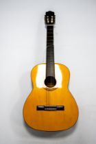 'CHANTRY' FULL SIZE ACCOUSTIC SIX STRING GUITAR, No 2460, with 19" one part back