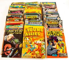 A large quantity of COMICS, including DC, MARVEL SILVER AGE/BRONZE AGE, various characters, and