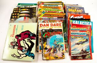 A large quantity of COMICS and ANNUALS, including DC, MARVEL, HAMLYN SILVER AGE/BRONZE AGE,