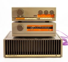QUAD AMP: Quad 33 Control Unit, 405 Current Dumping Amplifier and Quad FM3 Tuner (no cables) [3]