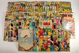 A large quantity of COMICS, almost exclusively MARVEL, mainly SILVER AGE/BRONZE AGE, various