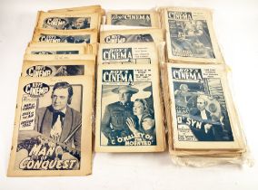 A large quantity of BOY’S CINEMA WEEKLY STORY PAPER, issues from approximately 1925 to 1940, over