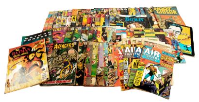 A large quantity of COMICS, including DC, MARVEL, ATLAS, etc, SILVER AGE/BRONZE AGE, various