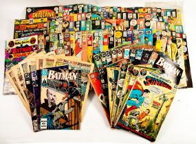 A large quantity of COMICS, almost exclusively DC, SILVER AGE/BRONZE AGE, various characters, and