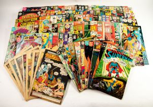 A large quantity of COMICS, almost exclusively DC, SILVER AGE/BRONZE AGE, various characters, and